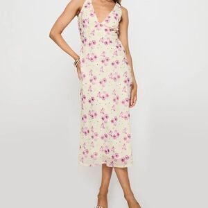 Princess Polly Nellie Maxi Dress Yellow Floral US 6 NWT IN PACKAGE